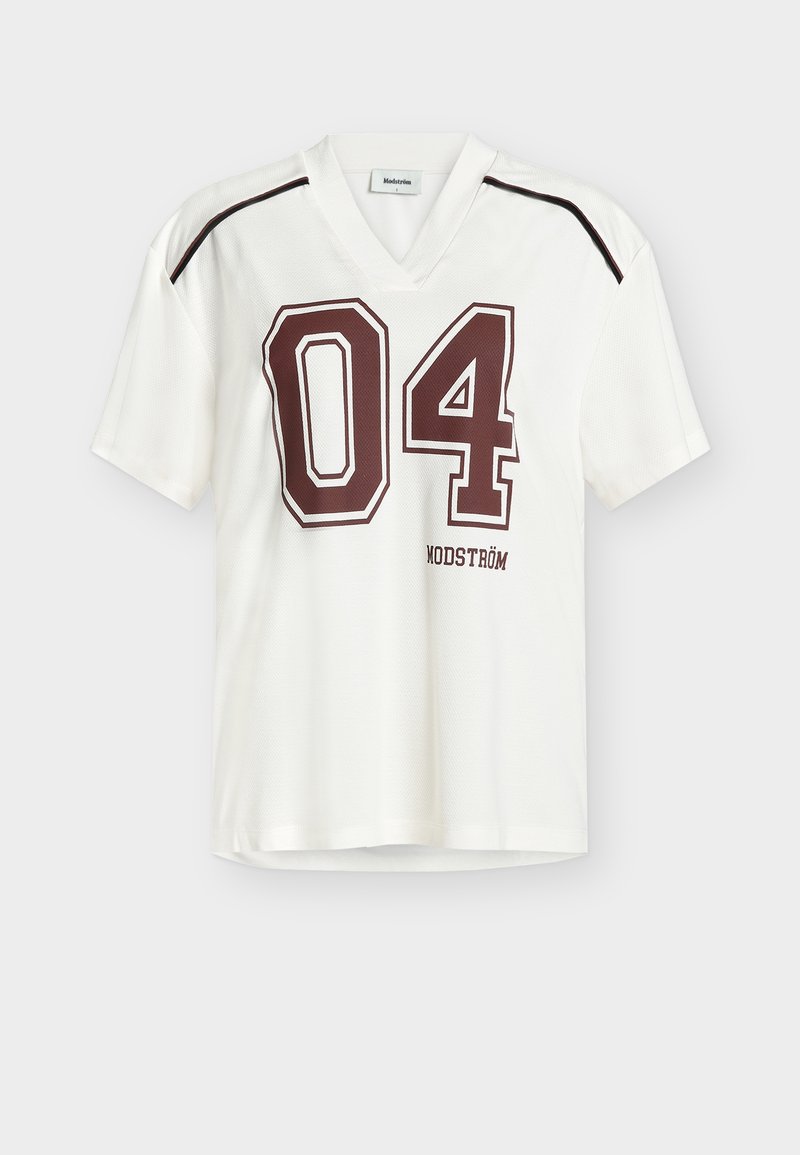 Modström T-shirt print beige Modström T-shirt print beige