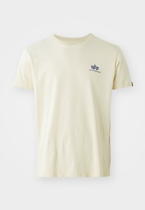 Alpha Industries, SMALL LOGO - T-Shirt basic - vintage white
