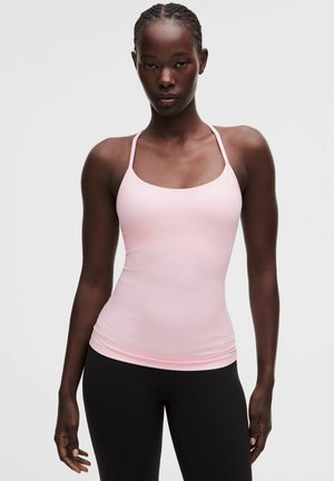 lululemon, FLOW Y TANK TOP LIGHT SUPPORT, B/C CUP WOMEN'S SLEEVELESS & TANK TOPS - Top - pink pearl-