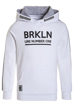 Hættetrøje - white