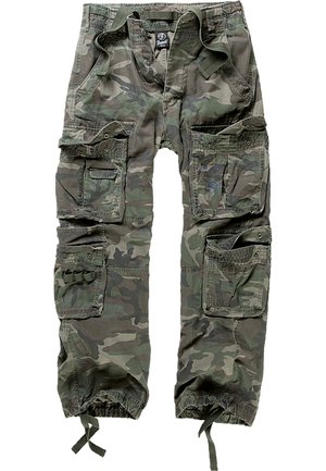 Brandit PURE VINTAGE - Cargobroek - olive camo