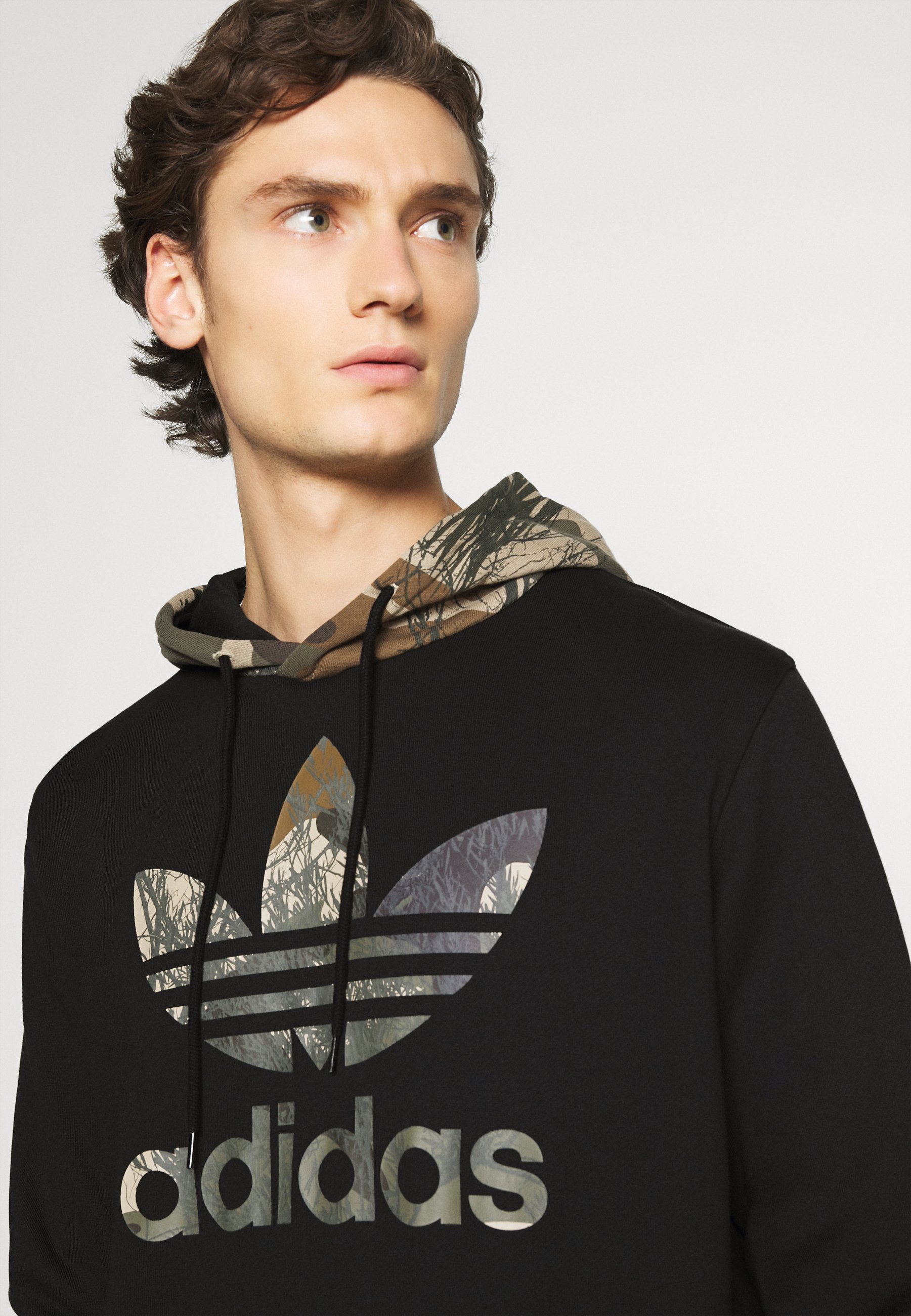 adidas camo block hoodie