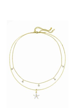 Hey Happiness PETAL SET OF 2 - Necklace - gold-coloured