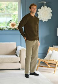 Next CREW NECK - Džemperis - khaki green