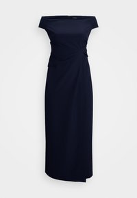 CREPE OFF THE SHOULDER GOWN - Proginė apranga - lighthouse navy