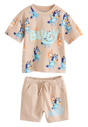 Next REGULAR FIT - BLUE ALL-OVER-PRINT SET - Træningsbukser - neutral