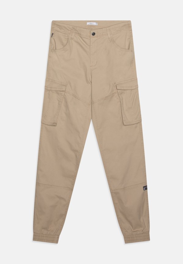 NKMRYAN PANT - Cargo trousers - oxford tan