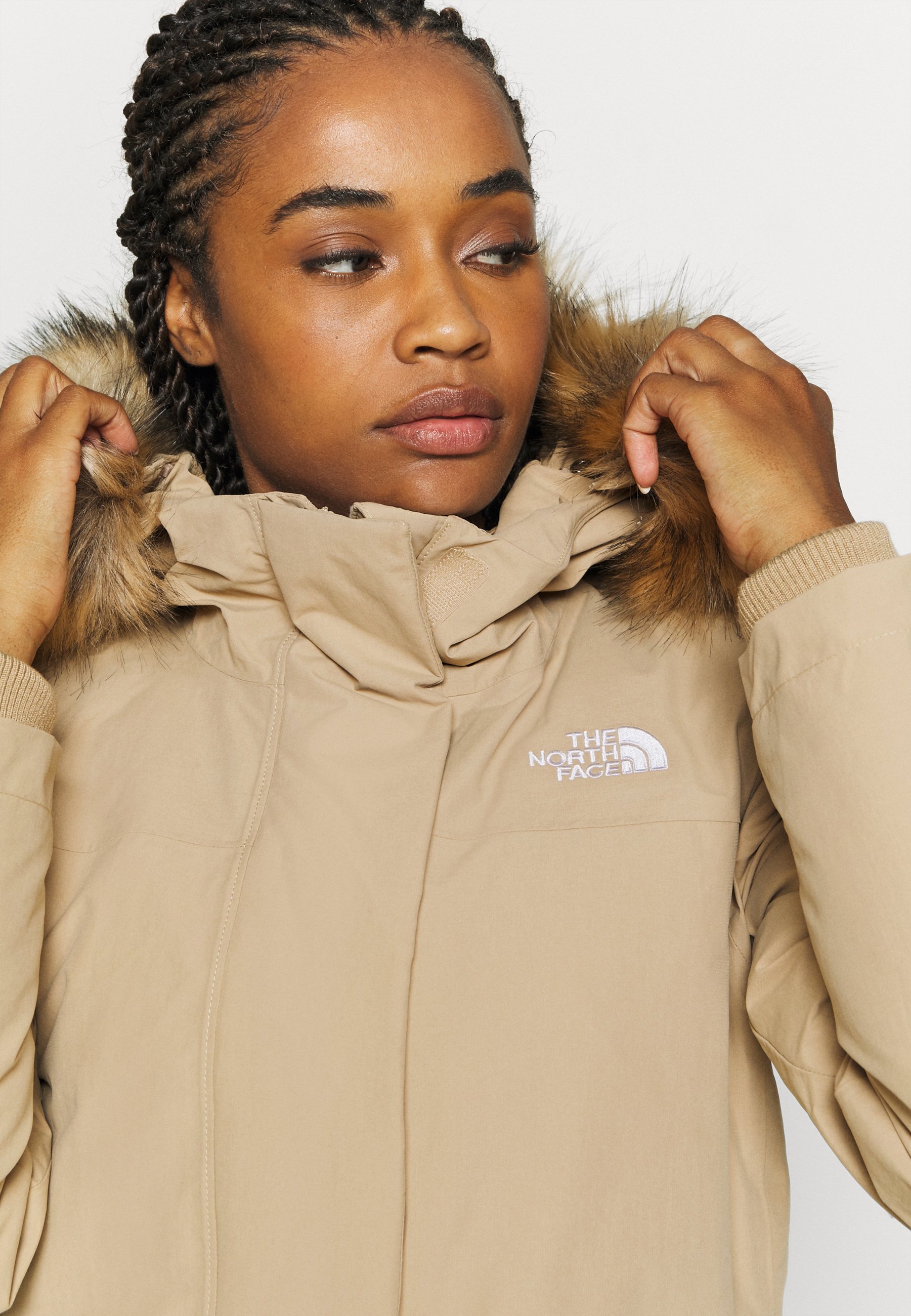 doudoune the north face beige