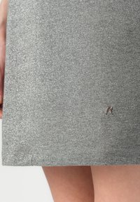 Replay DRESS - Robe en jersey - silver coloured