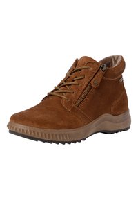 Tamaris COMFORT  - Stivaletti con plateau - cognac