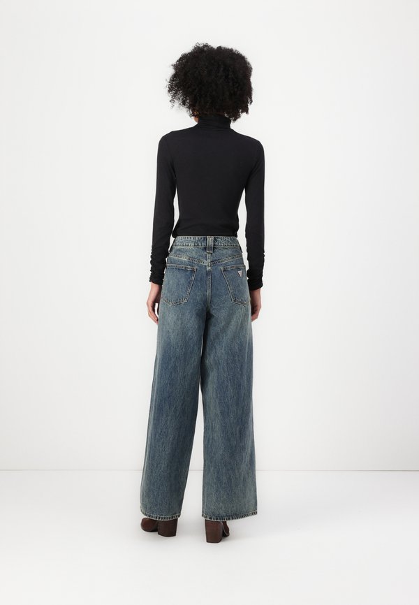 PATCH POCKET - Relaxed fit jeans - vintage tinted2