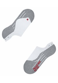 FALKE RU3 Invisible Running extra-strong cushioning - Socquettes - white-mix