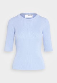 Selected Femme Jednoduché tričko - light blue