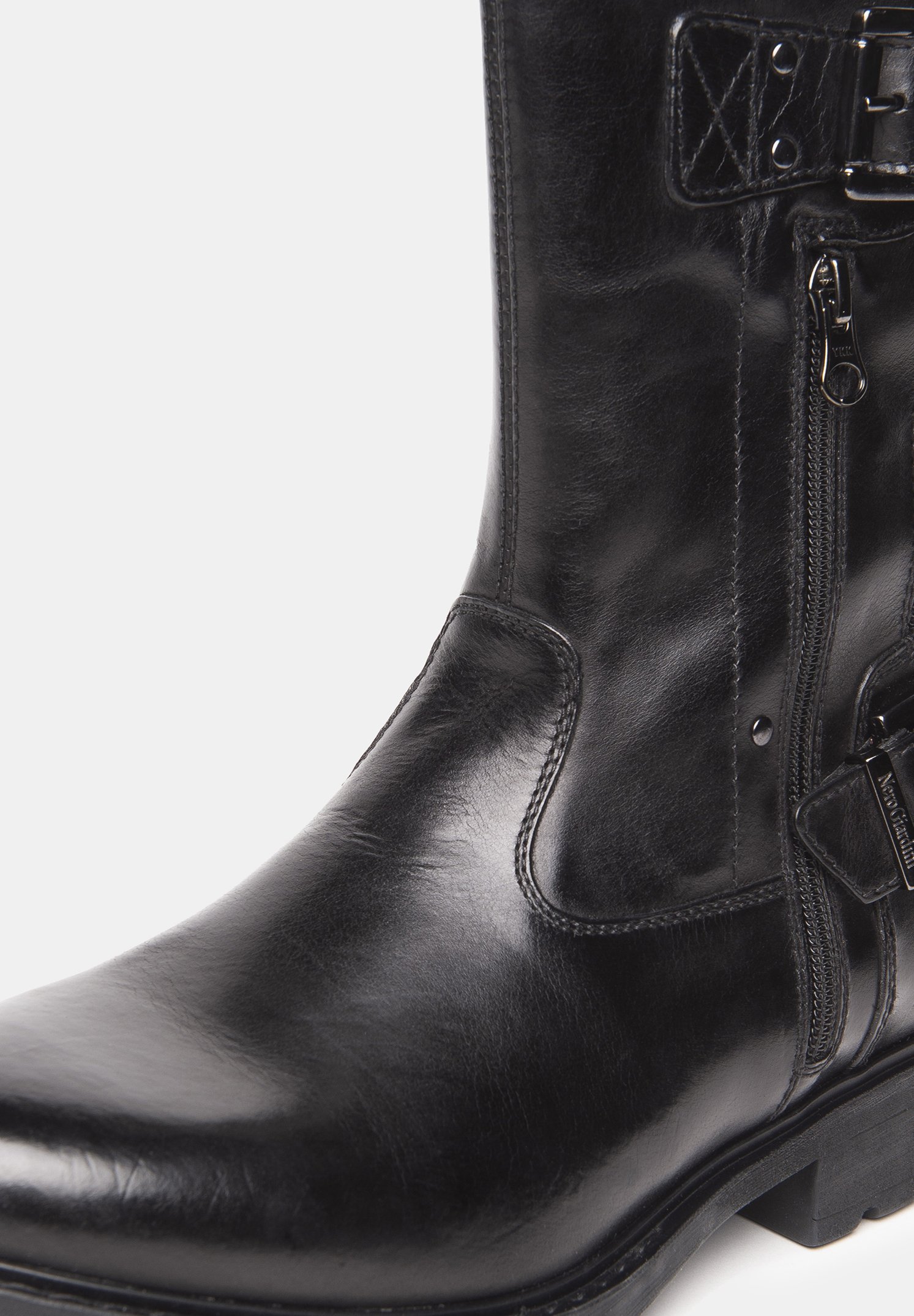 Herren Cowboy-/Bikerstiefelette Herren Cowboy-/Bikerstiefelette