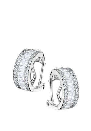 Lotus Silver Boucles d'oreilles - silver-coloured