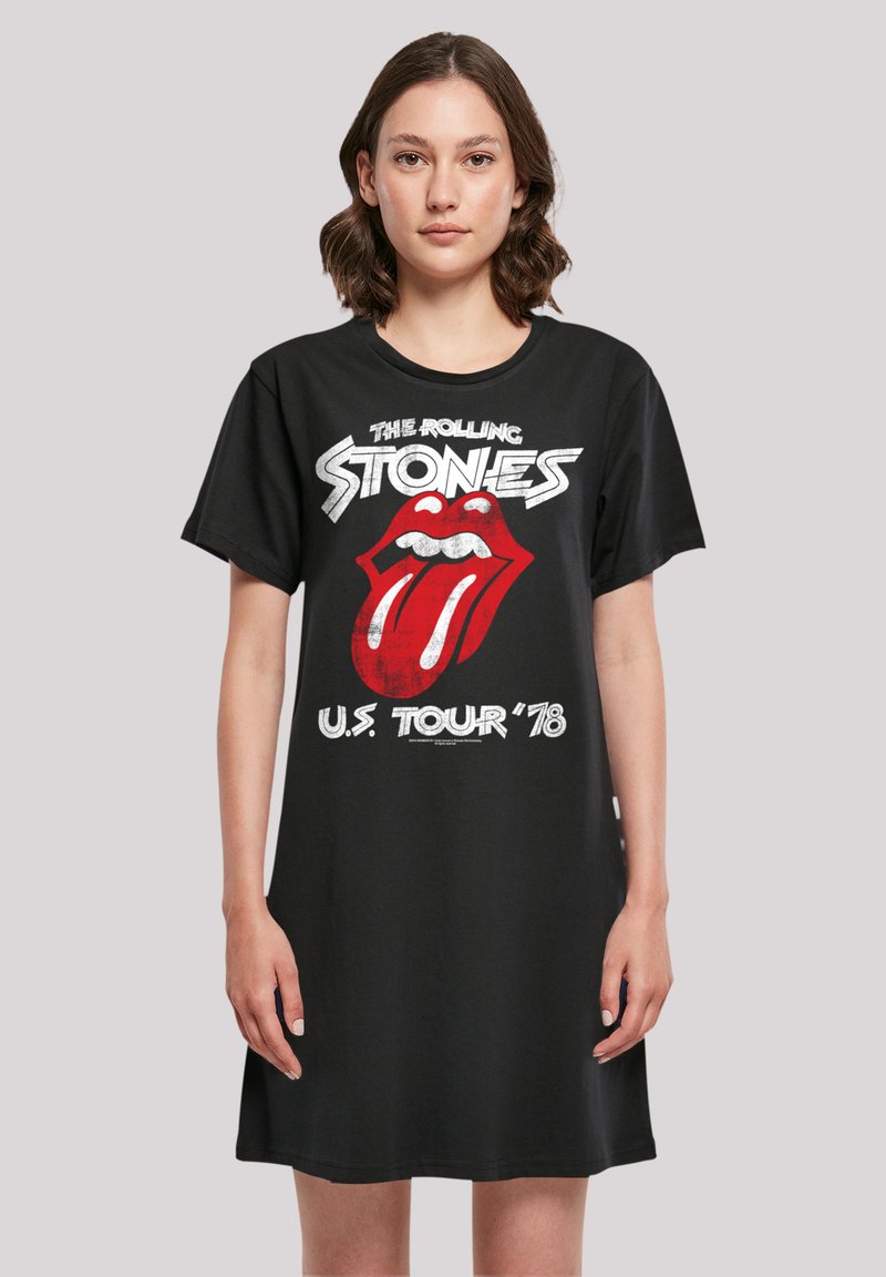 F4NT4STIC THE ROLLING STONES US TOUR Day dress schwarz/black