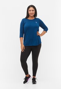 Active by Zizzi WORKOUT  - Top dugih rukava - poseidon
