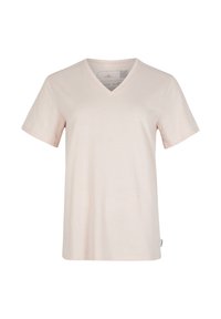 ESSENTIALS V-NECK - Pamata T-krekls - peach whip