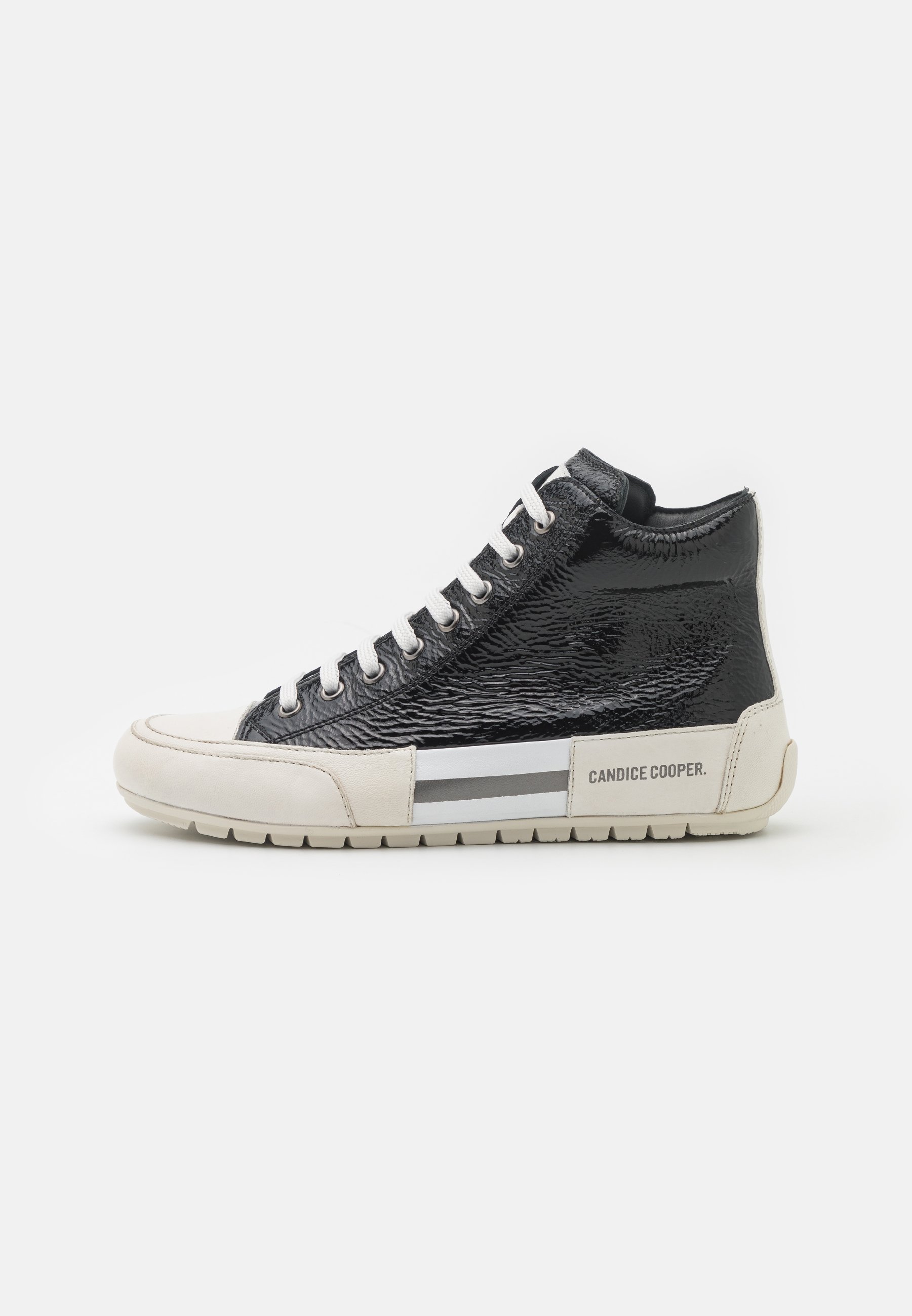 Candice Cooper Damen Sneaker – Weißer Low-Top Gymnastikschuh Mit Leder-Optik