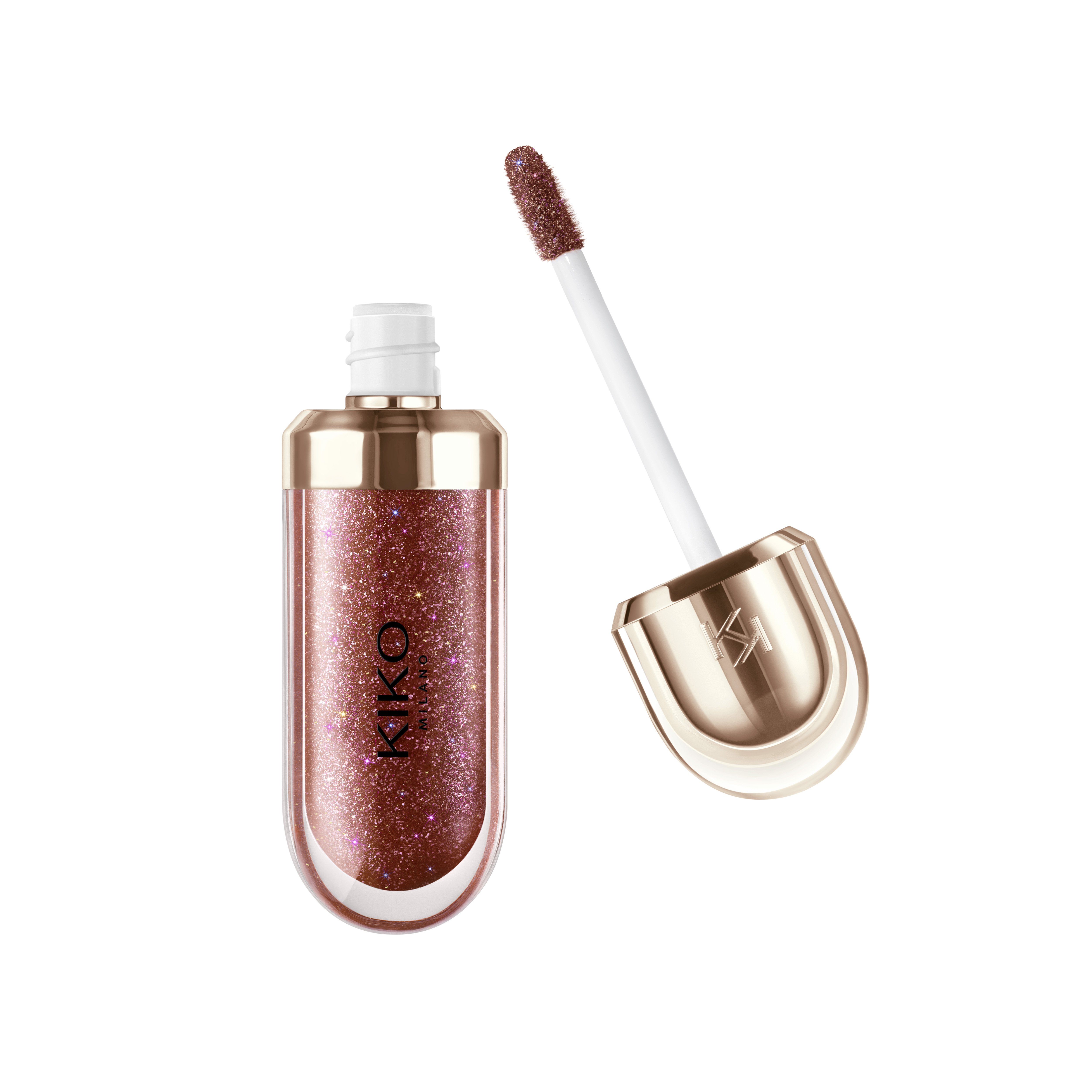 Brillant à Lèvres Milano 3D Hydra Lipgloss 44 - Édition Limitée, Disruptive Brown, Hydratant, Neuf