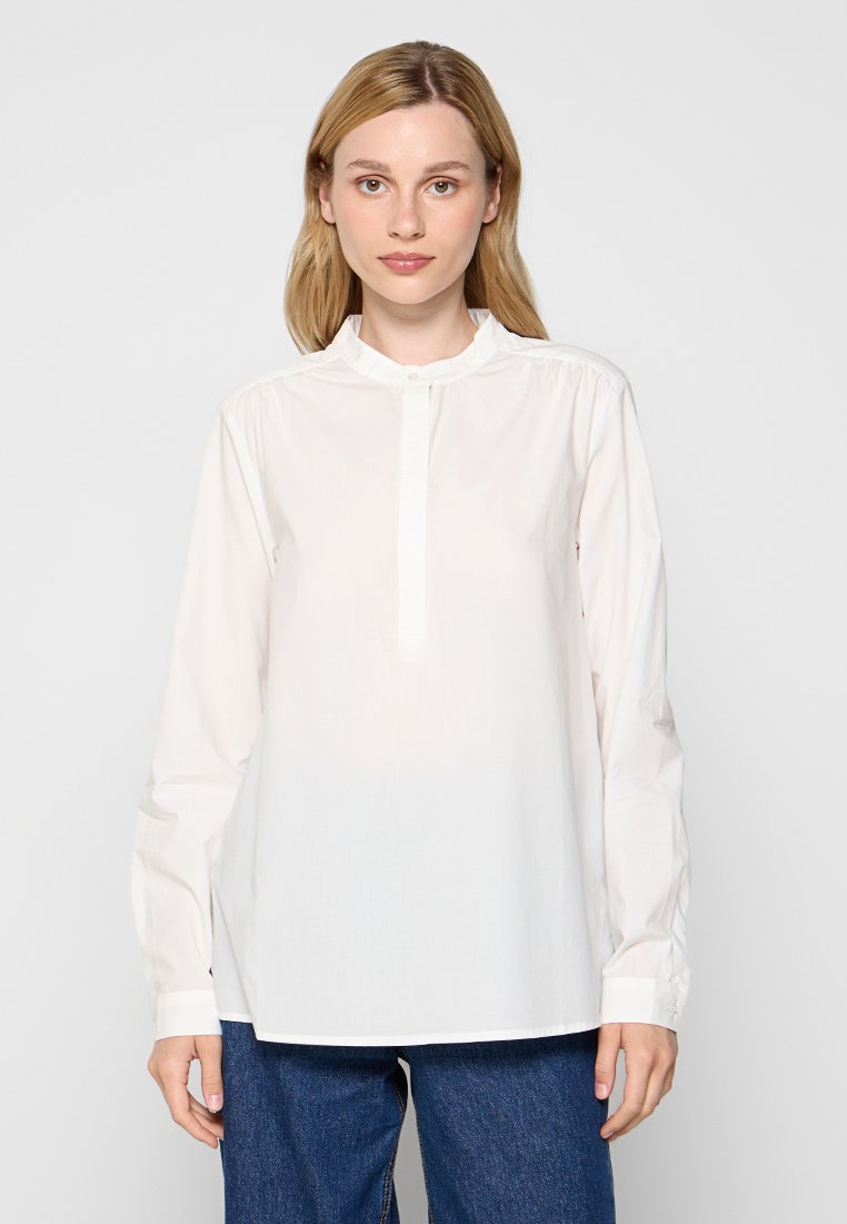 Ecoalf Overhemdblouse wit Ecoalf Overhemdblouse wit