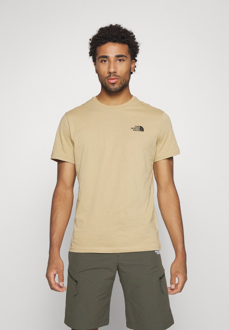 The North Face SIMPLE DOME TEE - T-shirts print - khaki stone