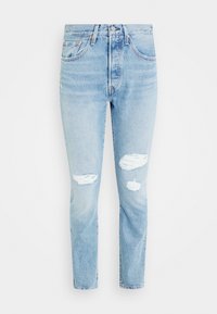 Levi's® Vaqueros pitillo - destroyed denim