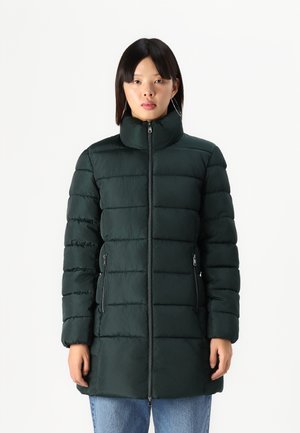 ONLNEWLINA PUFFER ZIP COAT  - Zimný kabát - scarab