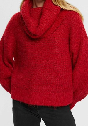 Pullover - dark red