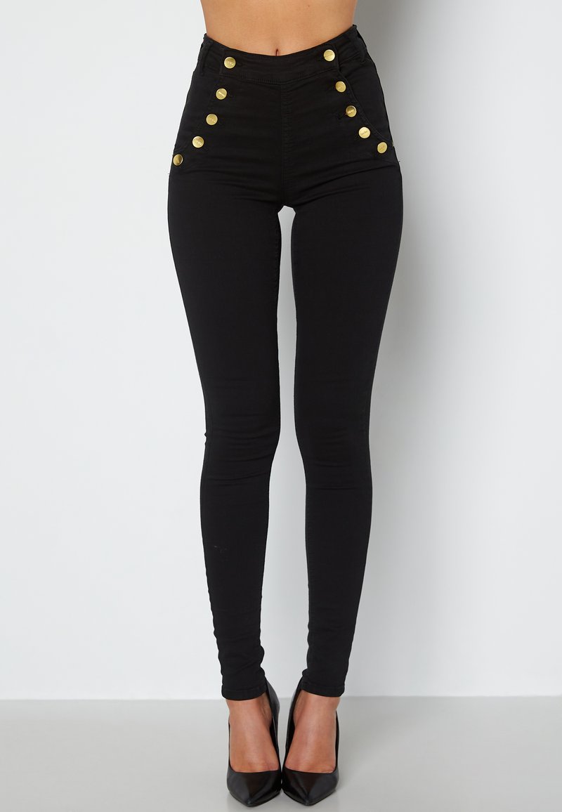 Adina High Flared Jeans Black