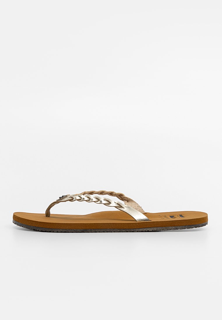 Billabong Teensandalen goudkleurig