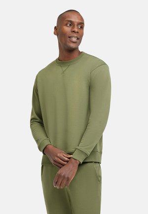 FALKE, BASIC LIGHT ROUND NECK - Sweater - herb