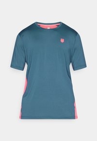 HYPERCOURT MIX CREW - Print T-shirt - stargazer/pink
