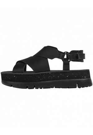 ORUGA UP - Sandalen met plateauzool - schwarz