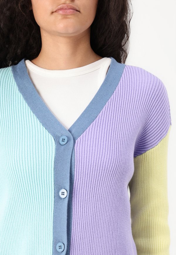 PCMANCES V NECK CARDIGAN - Cardigan - lavender3