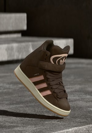 CAMPUS BOLD WEDGE - Baskets montantes - core black/blush pink/cream white