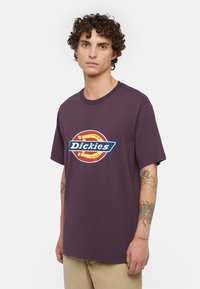 Dickies ICON LOGO TEE - Triko s potiskem - plum perfect