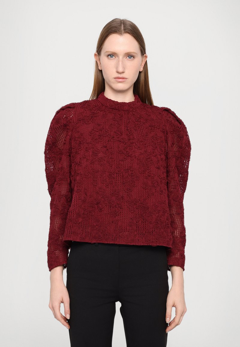 Hofmann Copenhagen SAMANTHA - Blouse - burgundy