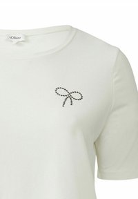 s.Oliver CURVE - T-shirt print - weiß