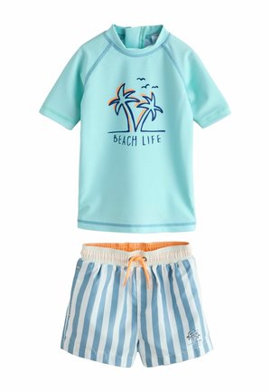 Next, SHORT SLEEVE SET - Plavky - blue