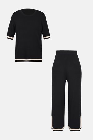 Anna Field SET - Hlače - black