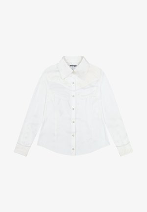 Wrangler WRANGLER x LAINEY WILSON EMBROIDERED SHIRT - Chemisier - worn white