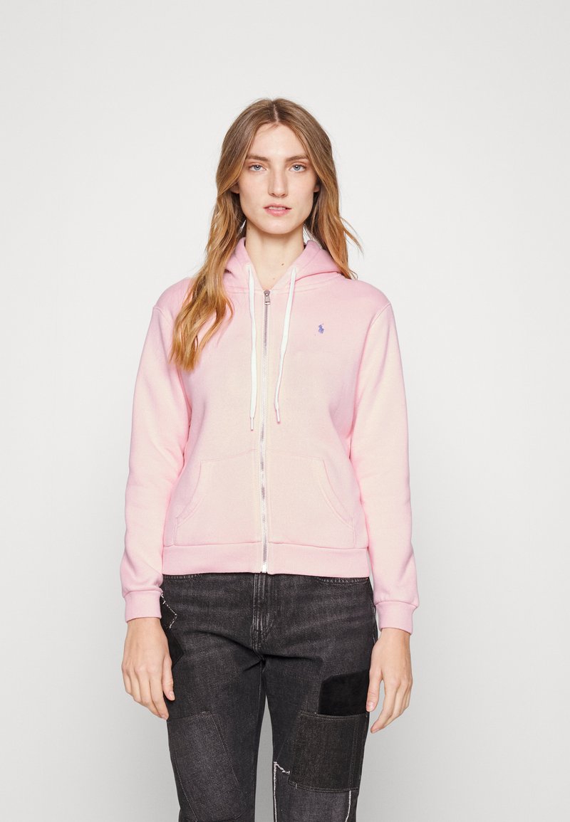 Polo Ralph Lauren LONG SLEEVE Sweat zippé pink sand/rose ZALANDO.FR