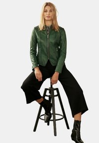 Ricano Giacca di pelle - green