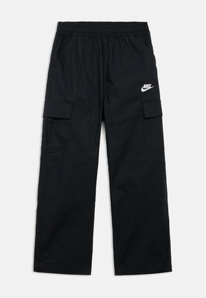 CLUB UNISEX - Pantaloni cargo - black/white