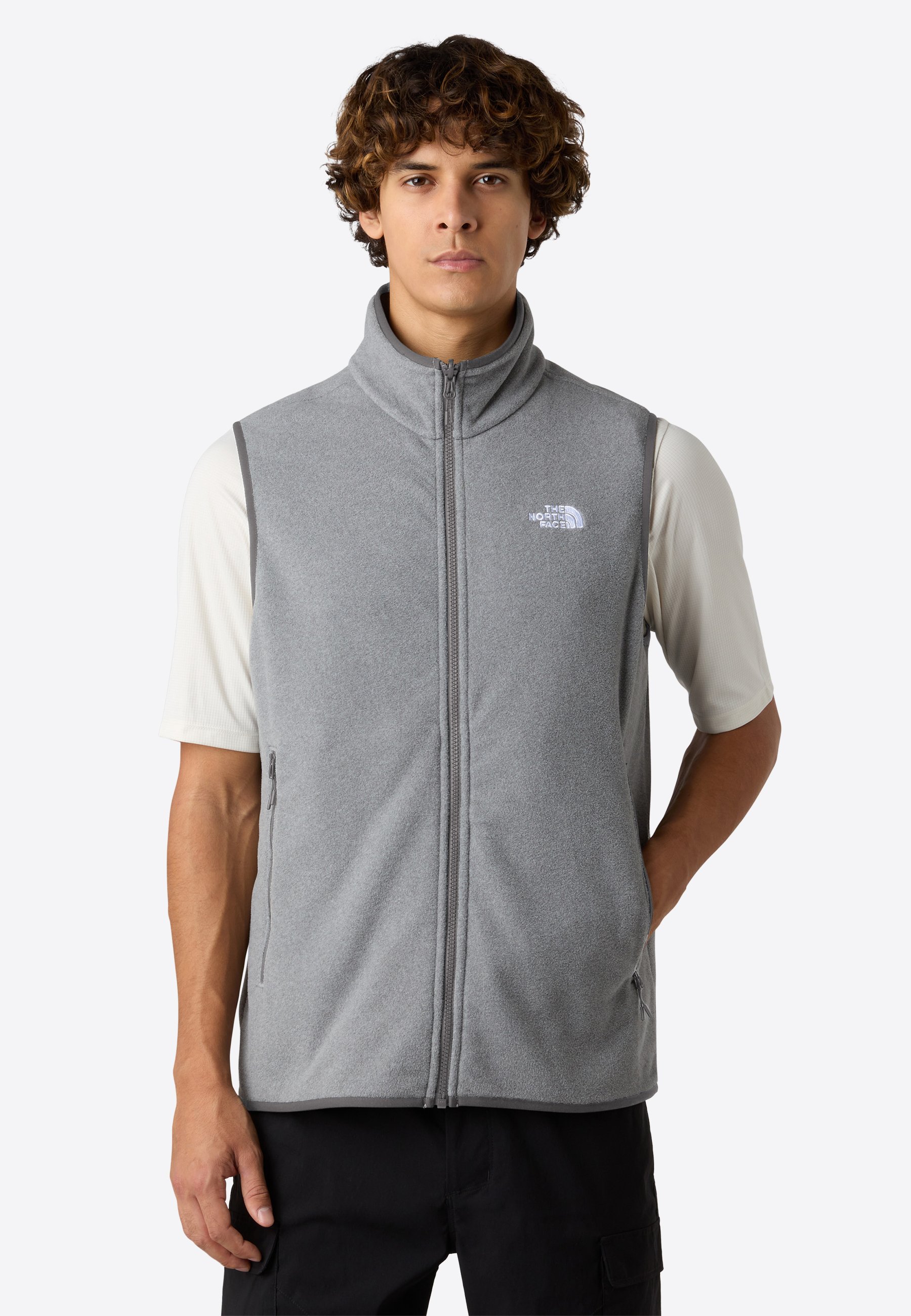 The North Face M GLACIER - Waistcoat - tnf mid grey heather/light