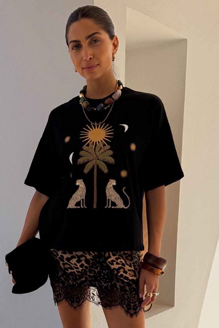 Never Fully Dressed RUNNING WILD  - T-shirts print - black