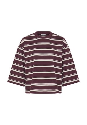 b.young, BYPELDA T - Camiseta de manga larga - fig stripe