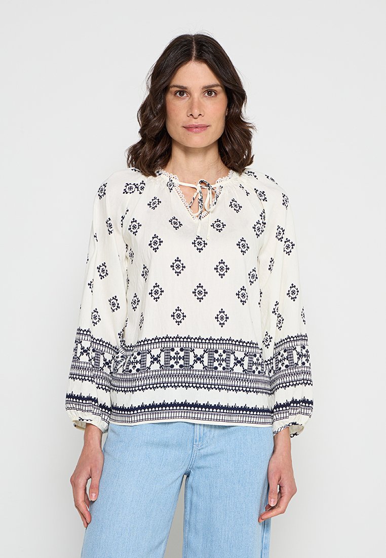 Le Jardin Du Lin Blouse wit