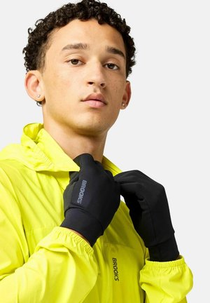 Brooks, DASH MIDWEIGHT GLOVE UNISEX - Handschoenen - black